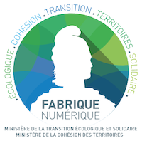 Logo de La Fabrique Numérique de l'Ecologie (MTE-MCT)